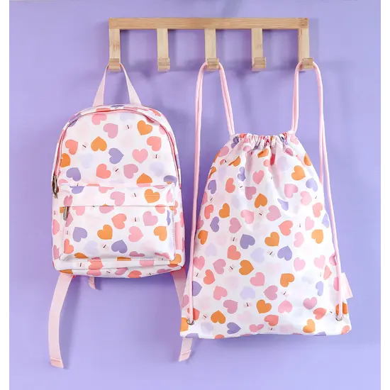 A Little Lovely Company A Little Lovely Company | Hearts Backpack