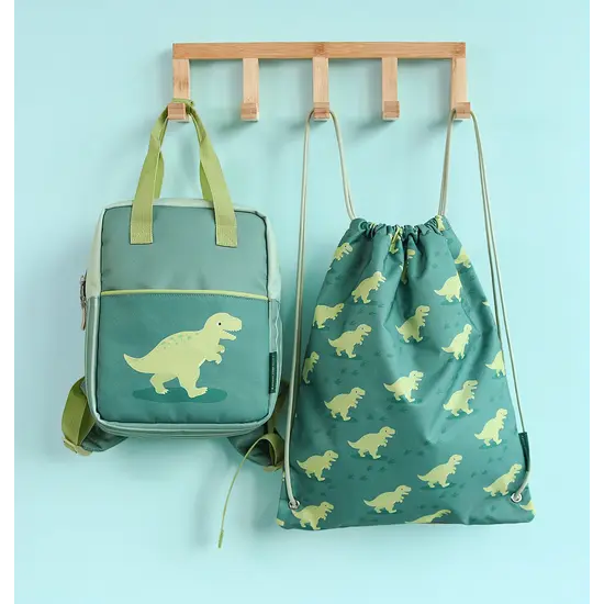A Little Lovely Company A Little Lovely Company | Little Square Backpack Dinosaur