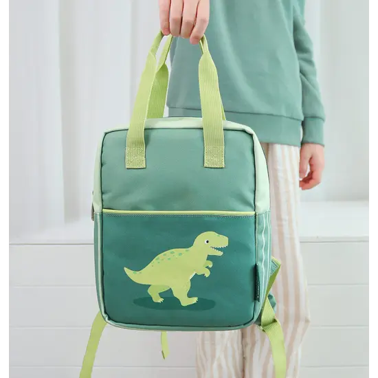 A Little Lovely Company A Little Lovely Company | Little Square Backpack Dinosaur