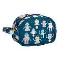 A Little Lovely Company A Little Lovely Company | Robots Toiletry Bag