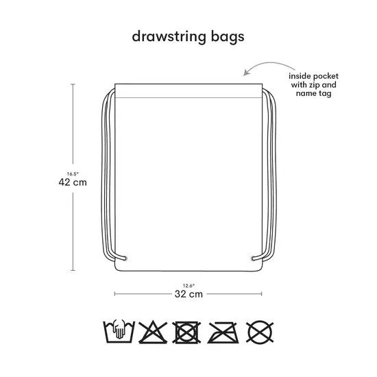 A Little Lovely Company A Little Lovely Company | Drawstring bag Hearts