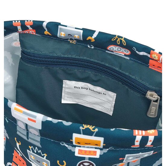 A Little Lovely Company A Little Lovely Company | Drawstring bag Robots