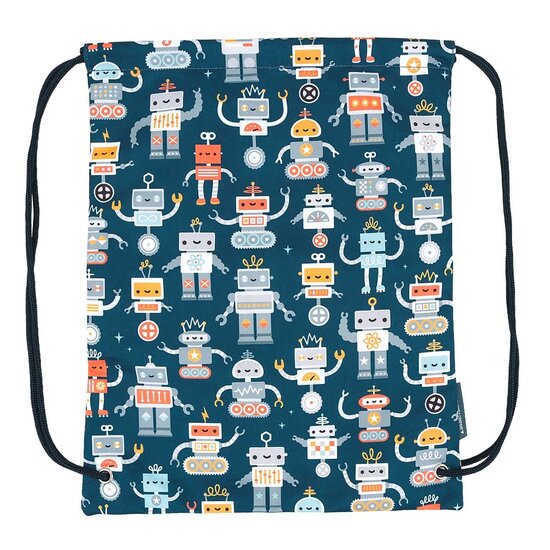 A Little Lovely Company A Little Lovely Company | Drawstring bag Robots