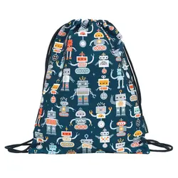 A Little Lovely Company | Drawstring bag Robots