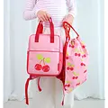 A Little Lovely Company A Little Lovely Company | Drawstring bag Happy Cherries