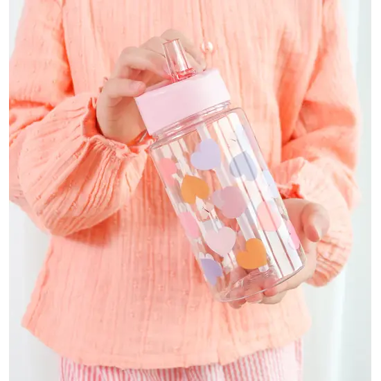 A Little Lovely Company A Little Lovely Company | Hearts Water Bottle
