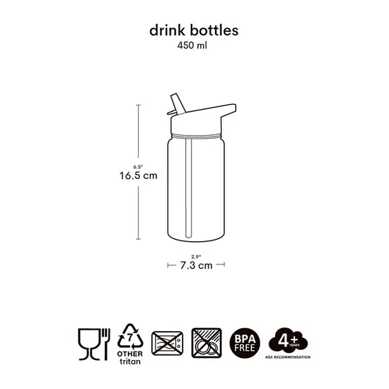 A Little Lovely Company A Little Lovely Company | Trinkflasche „Jungle“