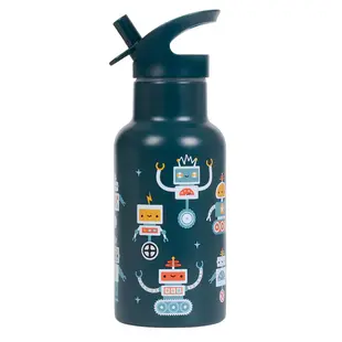 A Little Lovely Company | Bouteille en acier inoxydable « Robots »