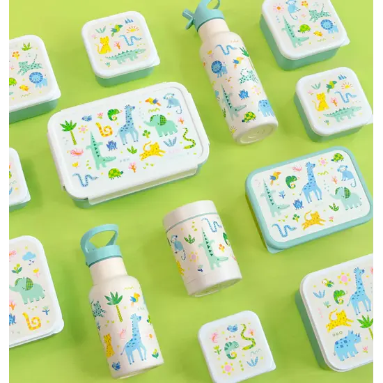 A Little Lovely Company A Little Lovely Company | Edelstahl-Trinkflasche „Jungle“