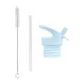 A Little Lovely Company A Little Lovely Company | Ensemble bouchon, paille et brosse « Camion à benne basculante »