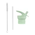 A Little Lovely Company A Little Lovely Company | Cap, Straw & Brush Set: Dinosaur