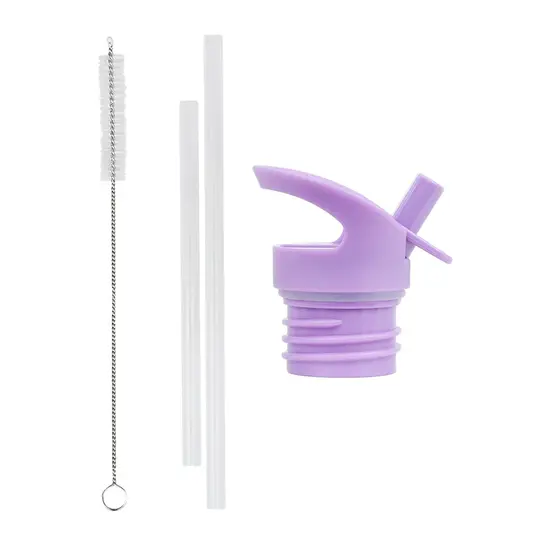 A Little Lovely Company A Little Lovely Company | Ensemble bouchon, paille et brosse « Princesses »