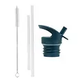 A Little Lovely Company A Little Lovely Company | Cap, Straw & Brush Set: Robots