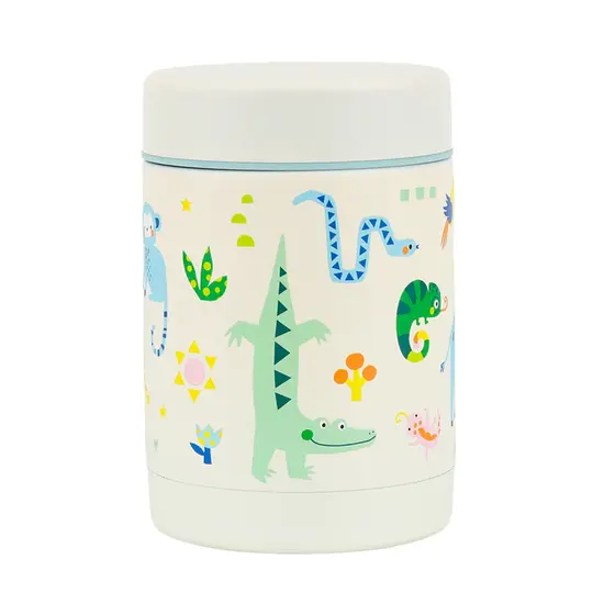 A Little Lovely Company A Little Lovely Company | Insulated Stainless Steel Food Container – Jungle
