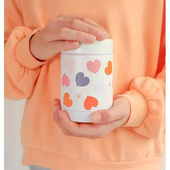 A Little Lovely Company A Little Lovely Company | Insulated Stainless Steel Food Container – Hearts