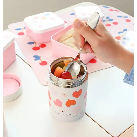 A Little Lovely Company A Little Lovely Company | Insulated Stainless Steel Food Container – Hearts