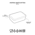A Little Lovely Company A Little Lovely Company | Edelstahl-Brotdose „Kirschen“
