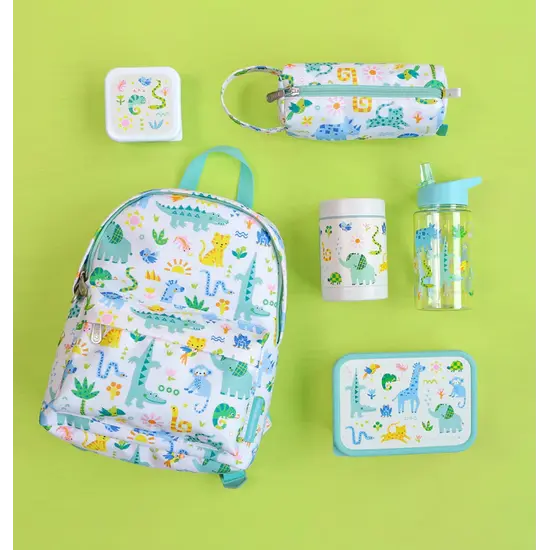 A Little Lovely Company A Little Lovely Company | Lunchbox „Jungle“ aus Edelstahl