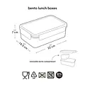 A Little Lovely Company A Little Lovely Company | Bento-Lunchbox mit Herzchen