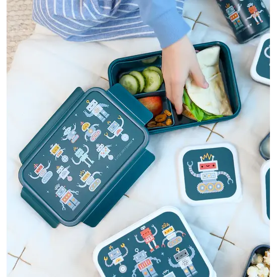A Little Lovely Company A Little Lovely Company | Bento-Lunchbox „Robots“
