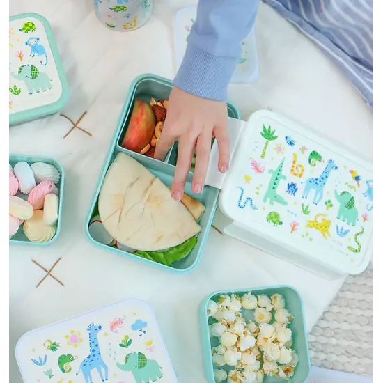 A Little Lovely Company A Little Lovely Company | Jungle Bento Lunch Box