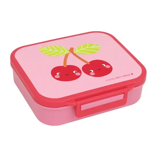 A Little Lovely Company A Little Lovely Company | Lunchbox „Fröhliche Kirschen“