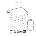 A Little Lovely Company A Little Lovely Company | Lunchbox „Fröhliche Kirschen“