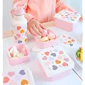 A Little Lovely Company A Little Lovely Company | Coffret déjeuner et collation « Cœurs »