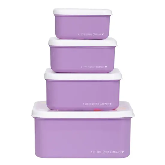 A Little Lovely Company A Little Lovely Company | Lunch & Snack Box Set Prinsessen