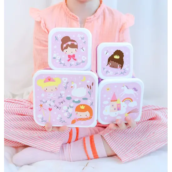 A Little Lovely Company A Little Lovely Company | Princess Lunch & Snack Box Set