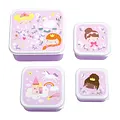 A Little Lovely Company A Little Lovely Company | Lunch & Snack Box Set Prinsessen