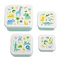A Little Lovely Company A Little Lovely Company | Lunch- & Snackbox-Set „Jungle“