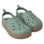 Boatilus Boatilus | Sandalen im Clog-Stil in Pastellgrün/Beige