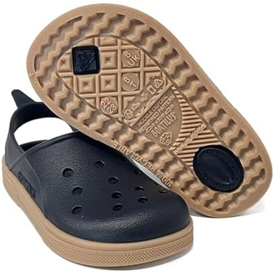 Boatilus Boatilus | Sandalen im Clog-Stil, marineblau/beige