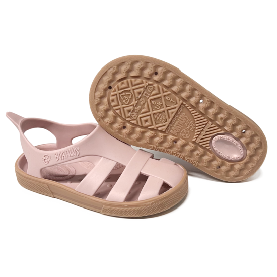 Boatilus Boatilus | Sandales Bioty vieux rose/beige