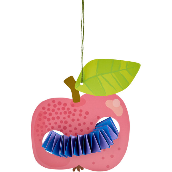 Haba Haba | Knutselen- Eerste Vouwproject – Appelwormpjes