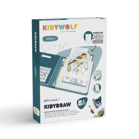 Kidywolf Kidywolf | Kidydraw Pad Animals 8+