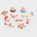 Tickit Tickit | Créatures marines en bois
