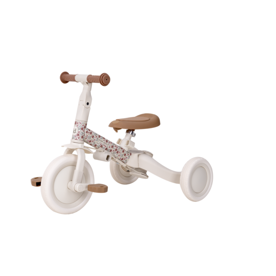 Little Dutch Little Dutch | Loopfiets/Driewieler Sunny Flower Off White