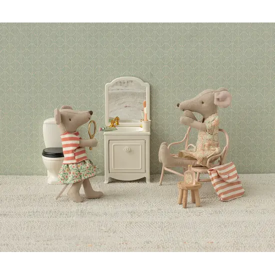 Maileg Maileg | Trycicle Mouse Big Sister Green