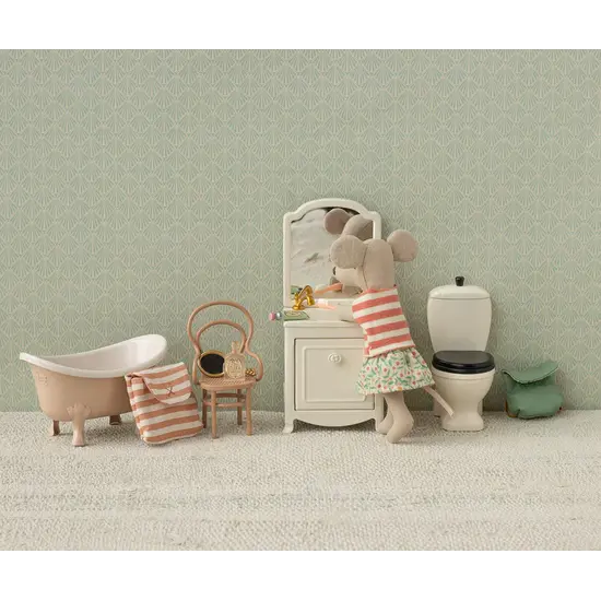 Maileg Maileg | Trycicle Mouse Big Sister Green