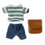 Maileg Maileg | Clothes And Bag Big Brother Mouse Brown