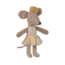 Maileg Maileg | Ballerina Mouse little Sister Off White