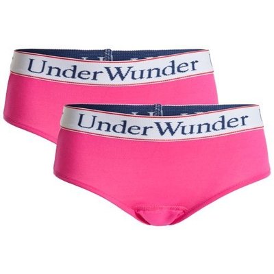UnderWunder Hipster Fuchsia Logo (Preis für ein Set)