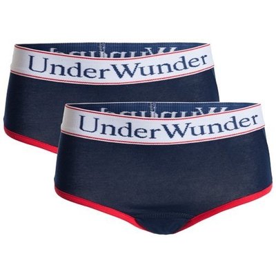 UnderWunder Hipster Blau Logo (Preis für ein Set)