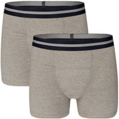 UnderWunder Herren Boxershorts grau (Preis pro Ser)