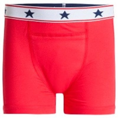 UnderWunder Boxershort Jungen, rot