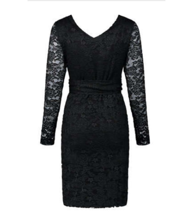 love2wait Love2wait - Umstandskleid - Spitzenkleid - schwarz