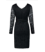 love2wait Love2wait - Umstandskleid - Spitzenkleid - schwarz