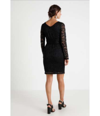 love2wait Love2wait - Umstandskleid - Spitzenkleid - schwarz